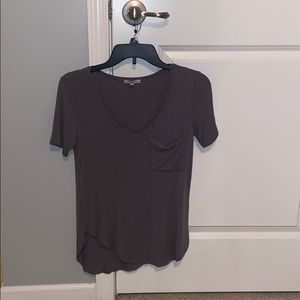 Olive green pocket t-shirt